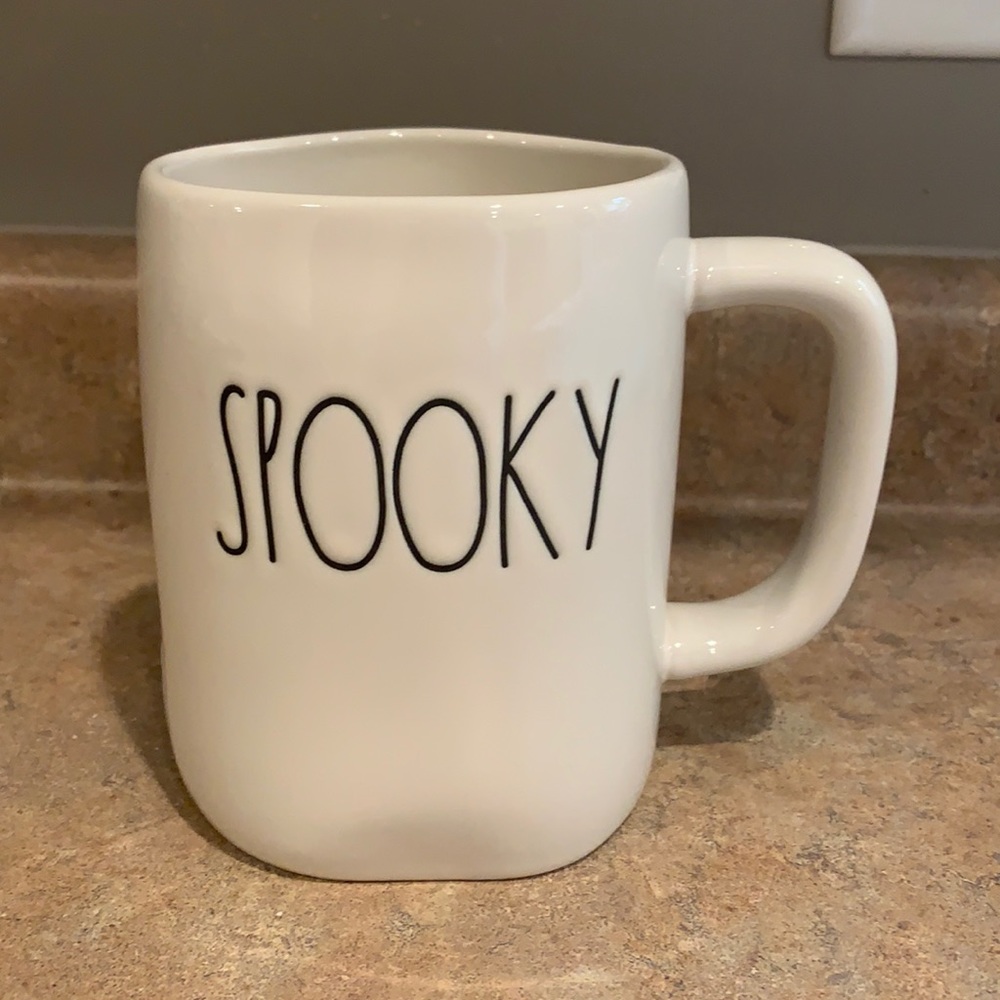 Rae Dunn double sided spooky mug